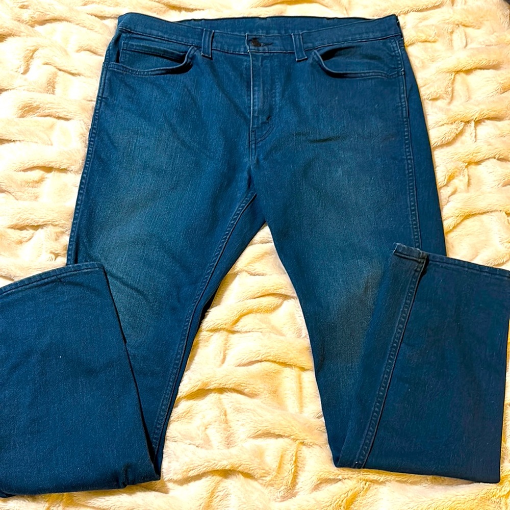 Skinny Levi’s Blue Jeans 38 w 32 L soft stretchy
